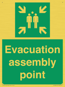 Evacuation assembly point